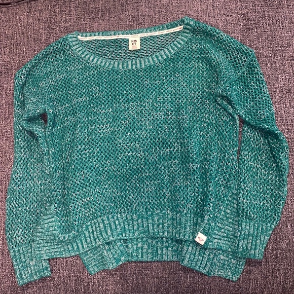 Green knit sweater - Picture 1 of 6